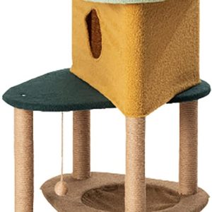 Cat Tree Cat Tower Cat Scratching Post Cat Litter Hanging Ball Multifunctional Cat Climbing Frame Sisal Pet Supplies